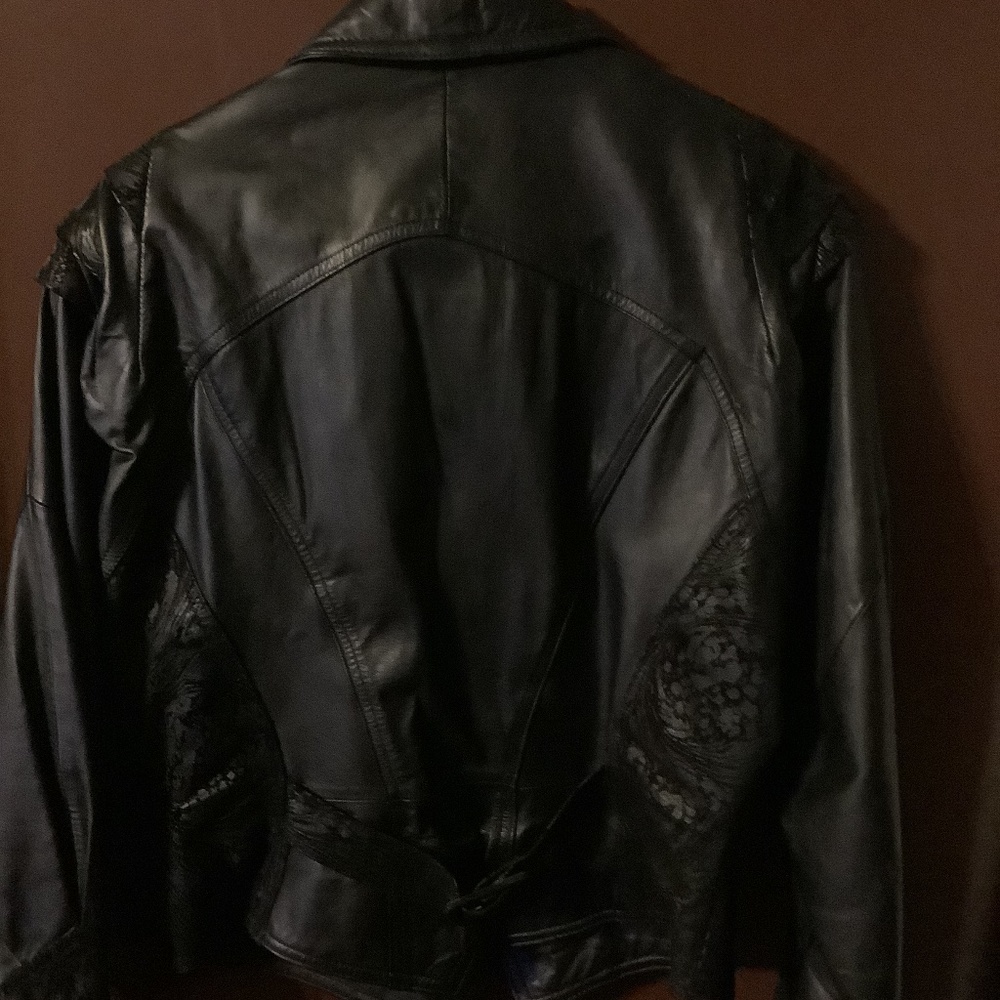 Leather jacket